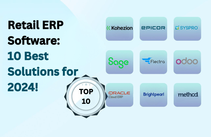 Retail ERP Software: Top 10 Solutions for You!